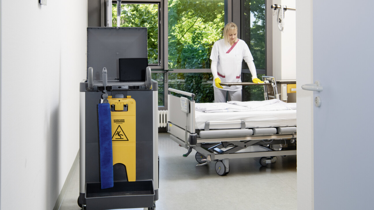 Kärcher Patientenzimmer