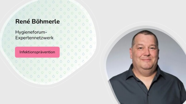 Hygieneforum Experte René Böhmerle
