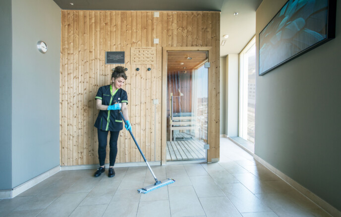 Reinigung Wellnessbereich