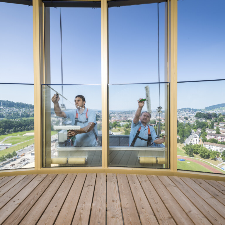 Wetrok: Fensterreinigung
