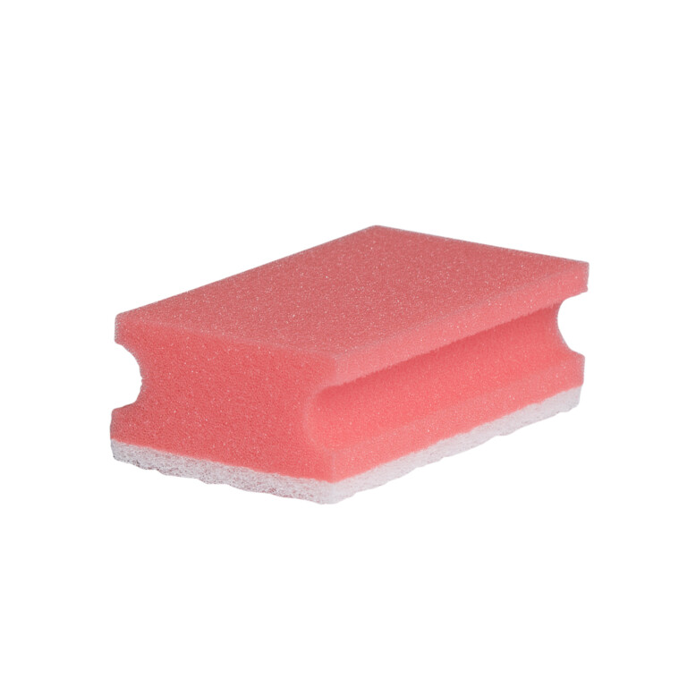 Pad sponge red/white, 13x7x4, 10pcs.