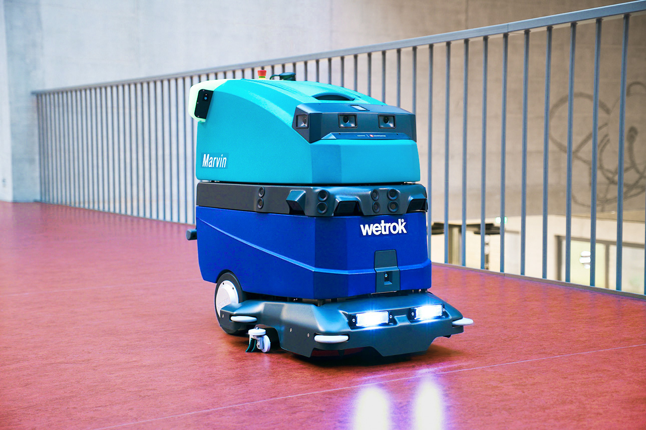 Robomatic The new cleanign robot from Wetrok | Hygieneforum.ch