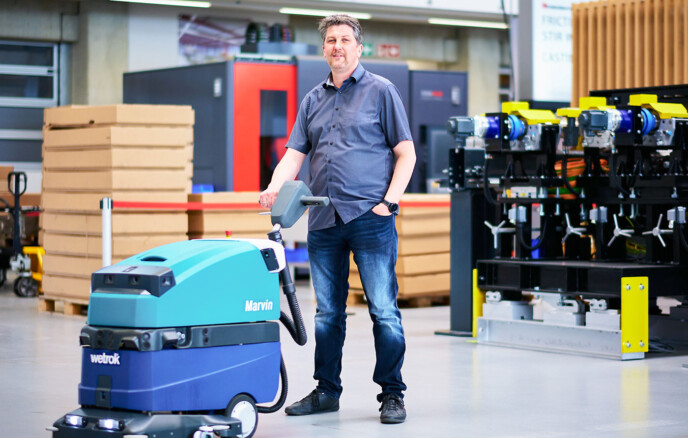 Wetrok Reinigungsroboter In Der Industrie